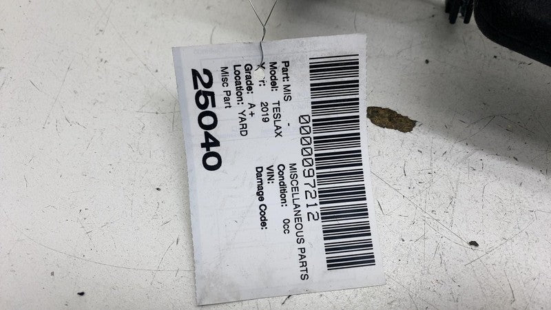 ⭕2016-2020 Model X Front Right Windshield Sun Visor Black Sunvisor 110