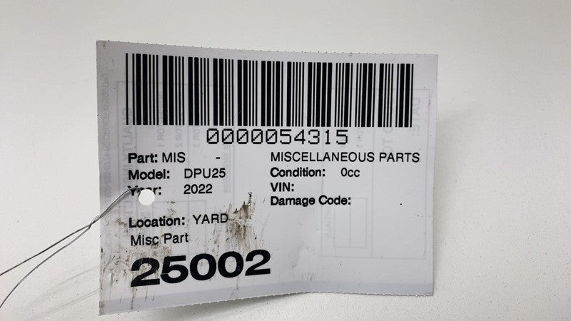 2019 2020 2021 2022 2023 Ram 2500 Driver Park Assist Control Module 68