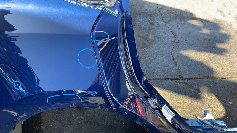 2020-2023 Tesla Model Y Rear Right Quarter Panel Structural Cutout RH Blue PPSB