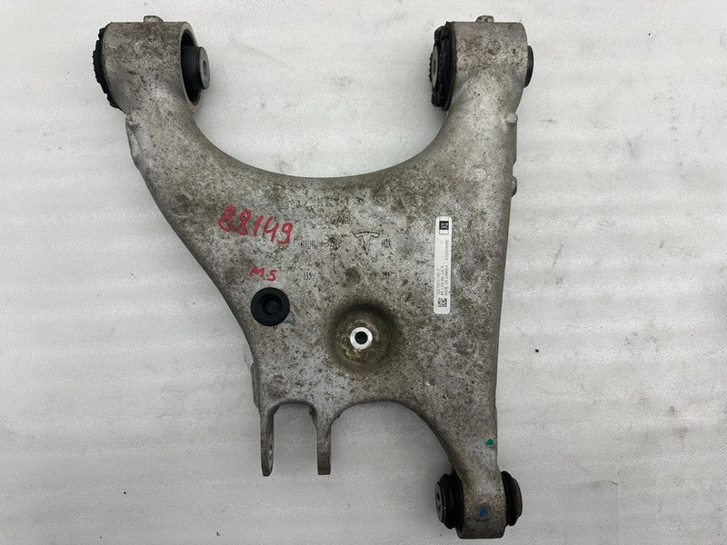 102745100F ⭕ 2016-2020 Tesla Model X Rear Suspension Lower Control Arm Assy 1027451-00-F