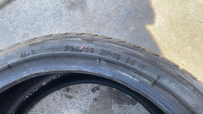 ⭕ Radar All Season EV 235/40ZR19 96W Tire