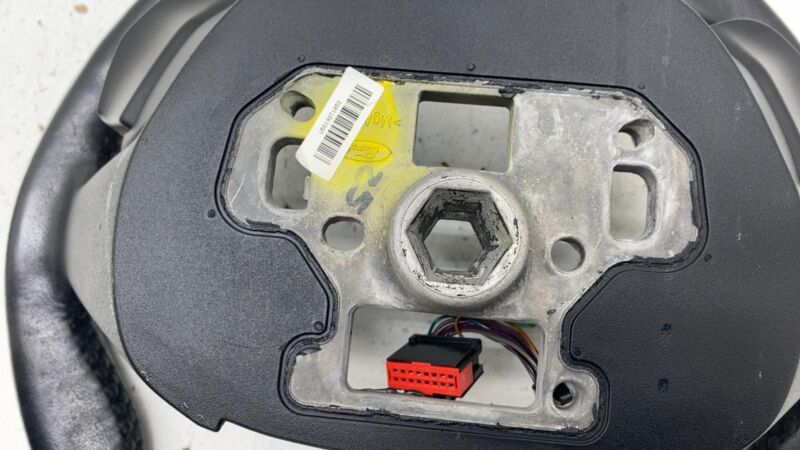 2013-2018 Ford C-Max Front Driver Steering Wheel Leather Black w/ Control Switch