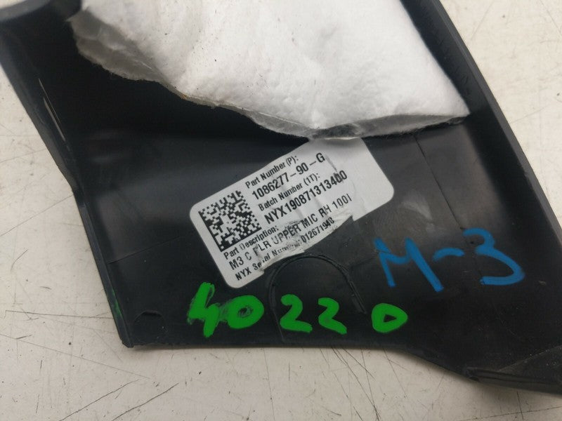 ⭕17-23 Model 3 Rear Passenger C-Pillar Trim Cover Panel Upper Right 10