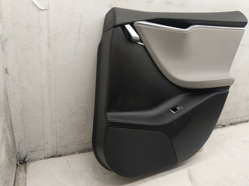 ⭕2012-2015 Tesla Model S Rear Passenger Side Door Panel Trim Card Right Assembly