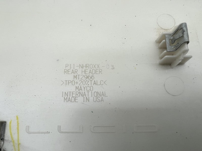 ⭕ 22-24 Air Grand Touring Rear Header Trim Panel Upper Alcantara P11-N