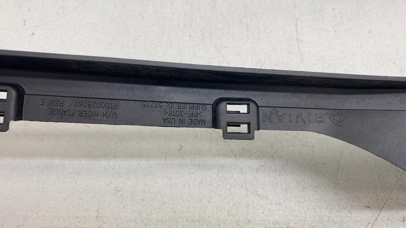 PT 00028767 ⭕22-24 Rivian R1T R1S Front Hood Windshield Hider Flange Trim Molding PT00028767