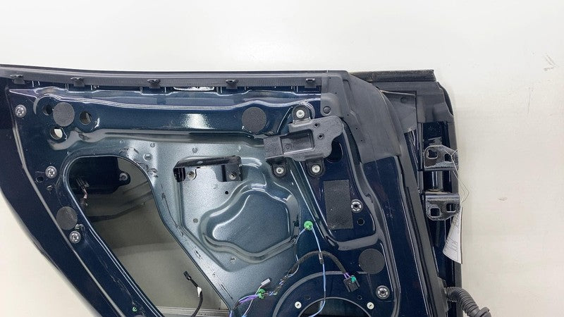 ⭕2012-2015 Tesla Model S Rear Driver Side Door Shell Panel Left LH Blu