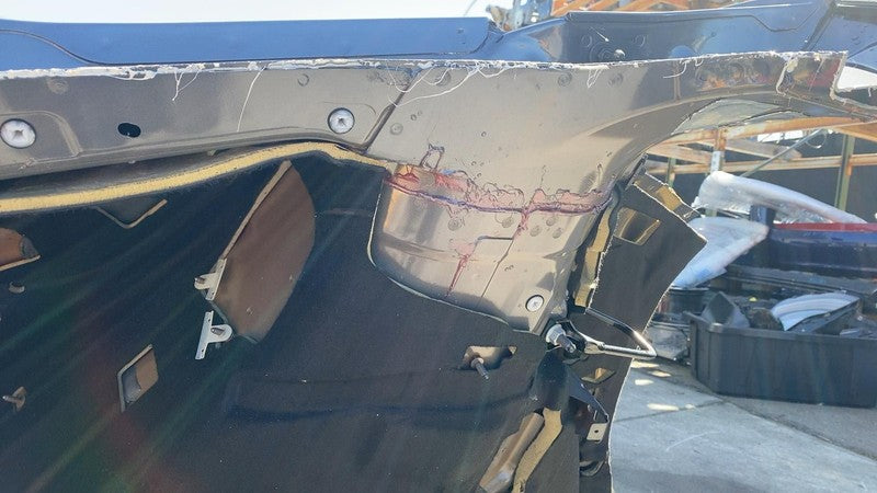 ⭕ 2021-2023 Tesla Model S Rear Driver Side Quarter Panel Cut Out Left Gray PMNG