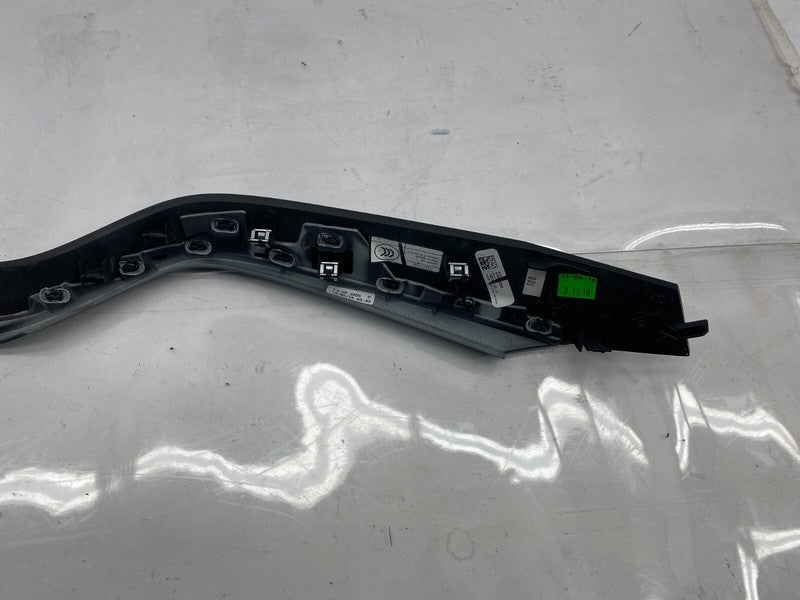 ⭕ 16-20 Model X Front Driver Side Door Molding Dark Ash Graph Left 103