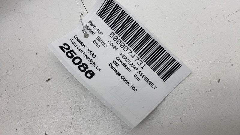 7467753 ⭕18-21 BMW i3 I01 Front Driver Side Headlight LED Head Lamp Left LH Assy 7467753