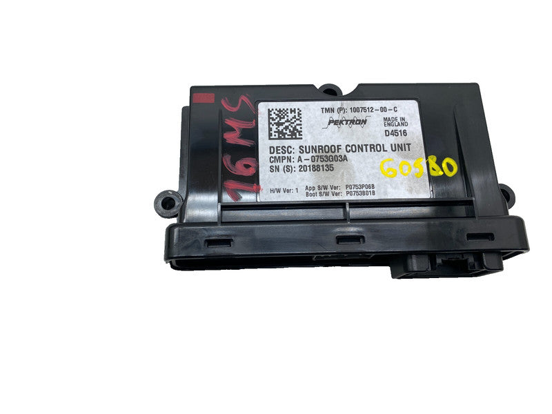 1007512 00 C ⭕ 12-20 Model S MS Sunroof Controller Moon Roof Control Module Unit 1007512-00-C