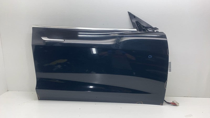 ⭕ 2017-2020 Tesla Model 3 Front Passenger Side Door Shell Panel Right Black PBSB
