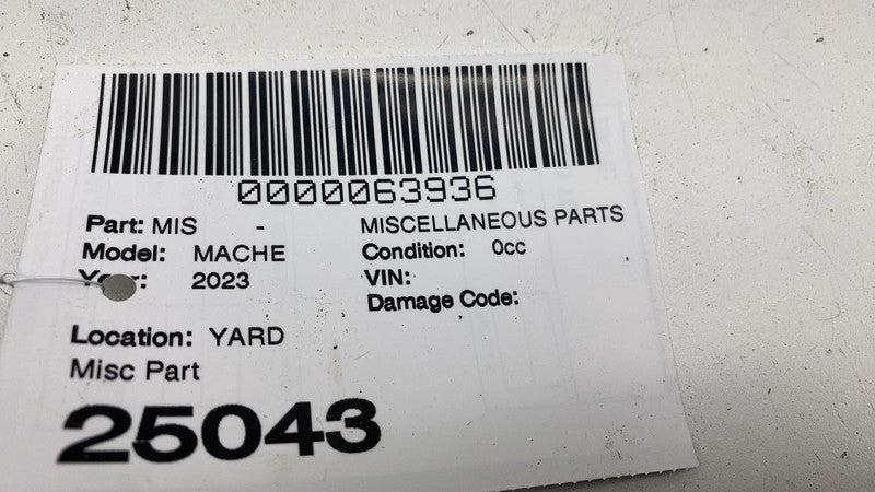 JT4A-F404B12-BB ⭕ 21-24 Ford Mustang Mach-E Rear Trunk Liftgate Door Lock Latch JT4A-F404B12-BB