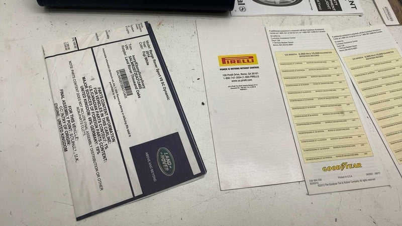 ⭕ 2014-2017 Land Rover Range Rover Sport Owners Manual User Booklet Ha