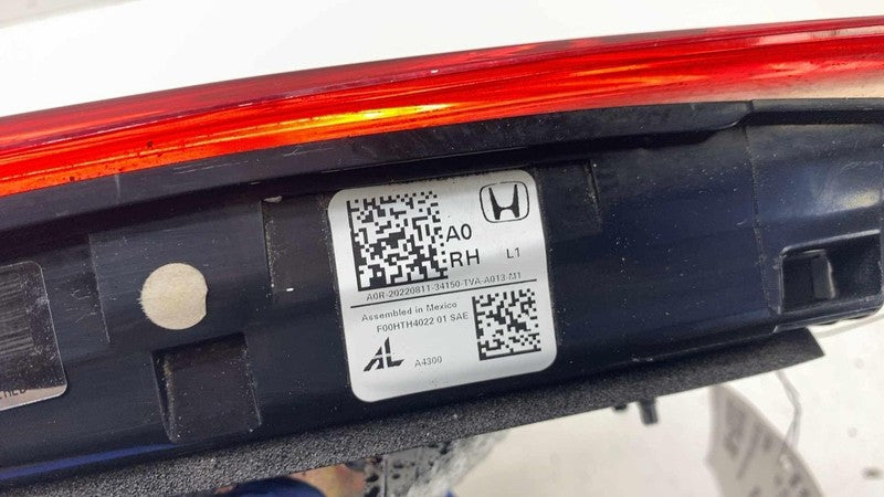 34150-TVA-A013-M1 ⭕ 2018-2021 Honda Accord Rear Right Side Inner Tail Light OEM 34150-TVA-A013-M1