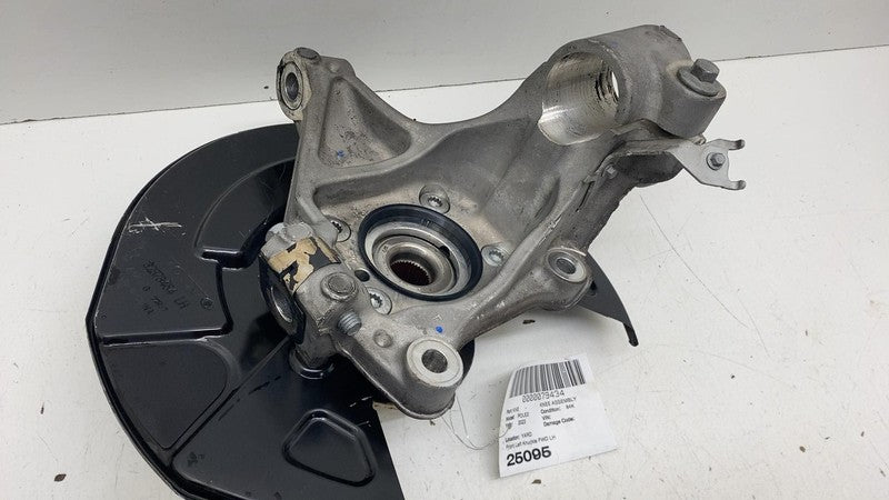 31681837 ⭕ 21-23 Polestar 2 Front Left Knuckle w/ Rear Upper & Lower Control Arm 31681837