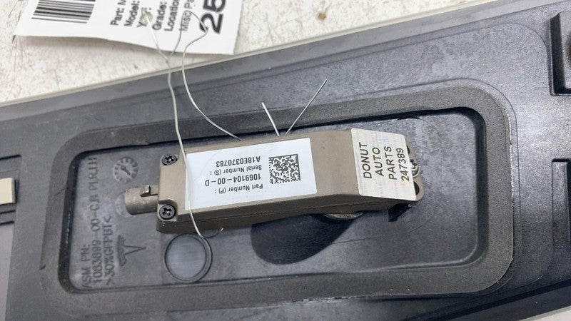 ⭕ 2016-2020 Tesla Model S Left B-Pillar Applique Glass Trim Molding 10