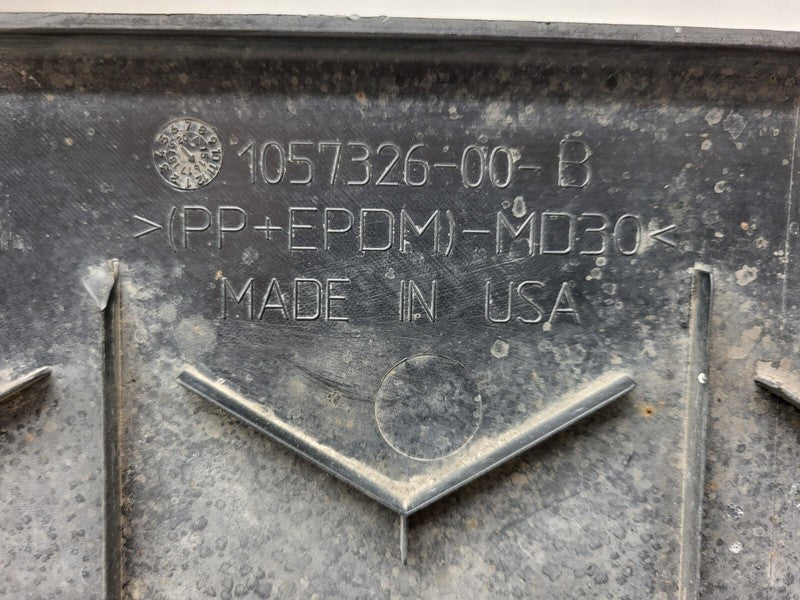 105732600B ⭕ 16-20 Model S Rear Bumper Aero Shield Cover Under Body Diffuser 1057326-00-B