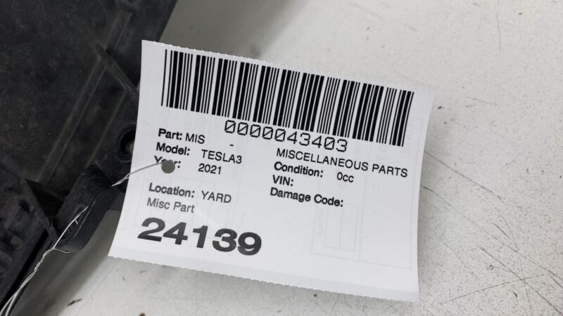 113541000A ⭕ 17-23 Model 3 Rear Bumper Lower Valance Splash Shield Undertray 1378191-00-A
