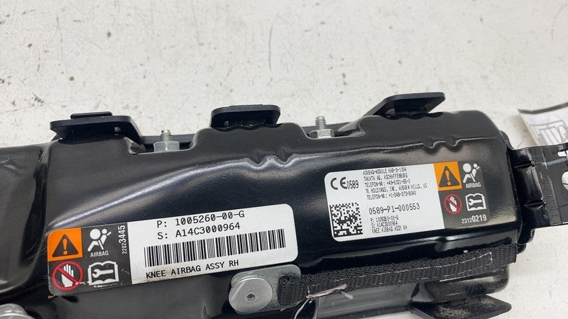 1005260-00-G ⭕ 12-15 Model S Left or Right Knee Airbag LH & RH Fits either side 1005260-00-G