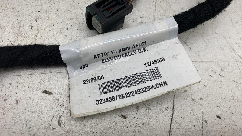 32343872 ⭕ 22-23 Polestar 2 Front Passenger Door Wiring Harness Cable Wire Right 32343872