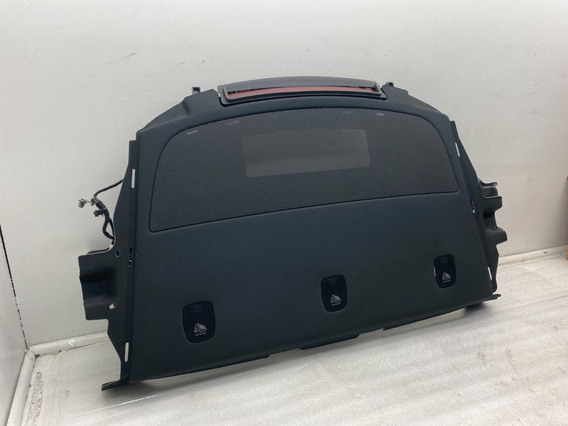 2017-2022 Tesla Model 3 M3 Rear Console Deck Shelf Package Tray Trim Panel Cover