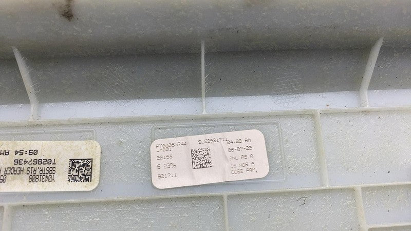 PT00050744 2022 2023 2024 Rivian R1S Rear Roof Ceiling Header Trim Cover Panel PT00050744