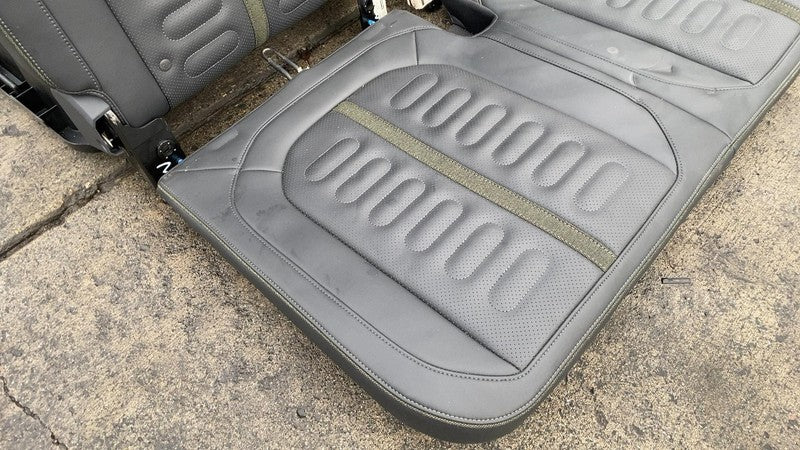 2022 2023 2024 Rivian R1S Rear Left & Right 3rd Row Seat Cushion Black Mountain