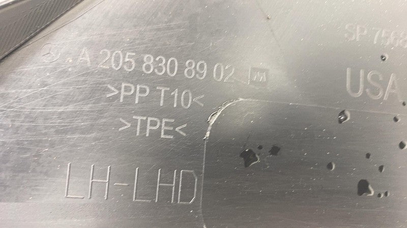 A 205 830 89 02 ⭕ 16-23 Mercedes-Benz C300 Front Left Windshield Cowl Grille Cover A2058308902