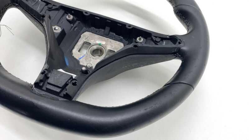 1036774-00-C 2012-2015 Tesla Model S MS Performance Steering Wheel Black Leather Assembly OEM