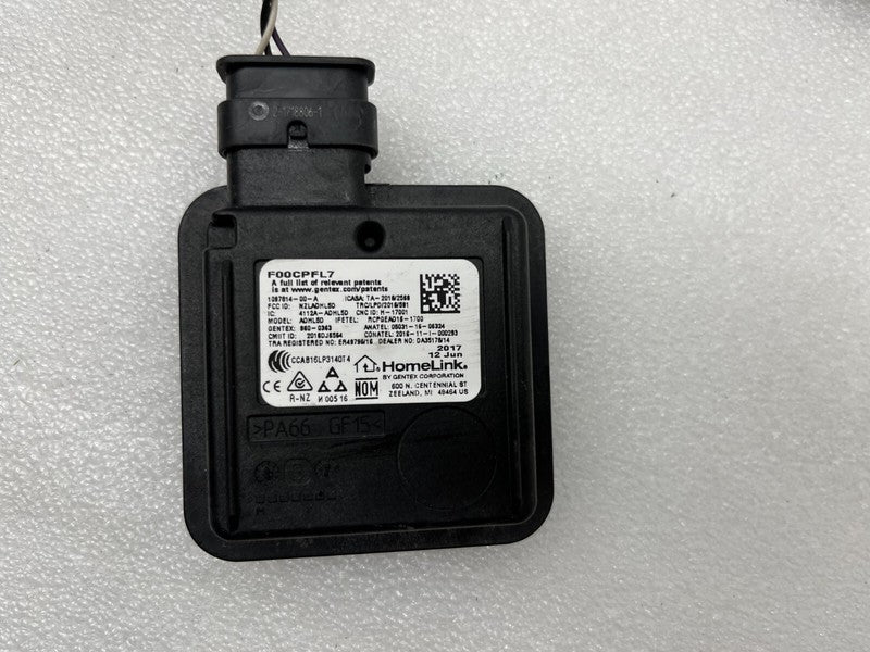 1035338 00 T ⭕ 16-20 Model S Front End Wiring Harness Cable w/ Homelink Module 1035338-00-T