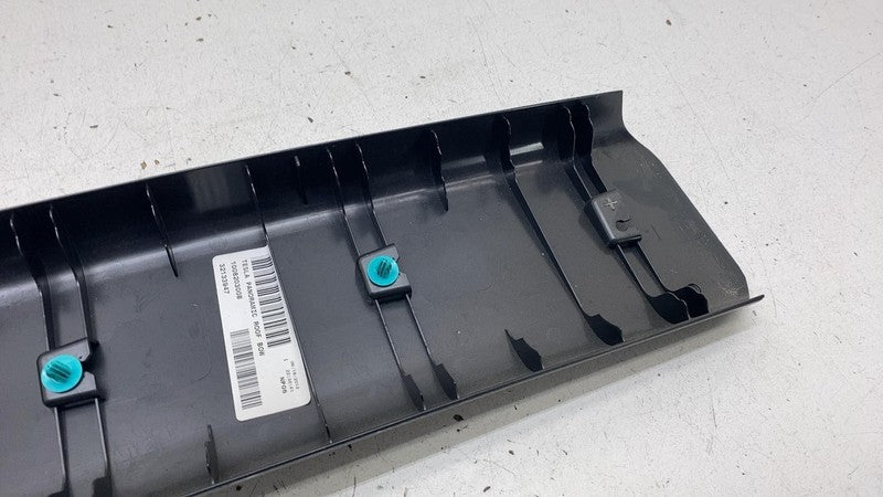 100820300B 2012-2015 Tesla Model S Panoramic Roof Middle Bow Headliner Cover Assembly Black