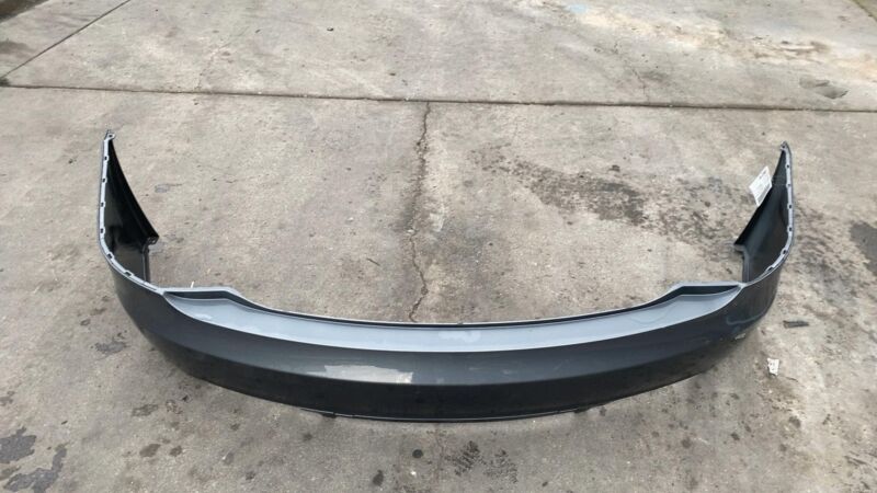 2012-2015 Tesla Model S MS Rear Bumper Cover w/o Park Sensor Gray PMTG Assembly