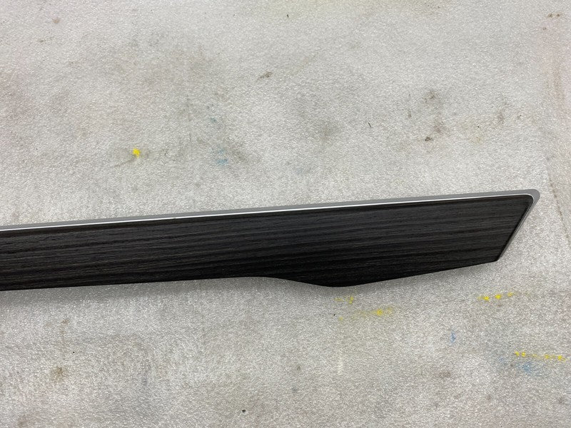 1035826 07 A ⭕ 16-20 Model X Rear Door Trim Mold Card Molding Obeche Open Pore 1035826-07-A