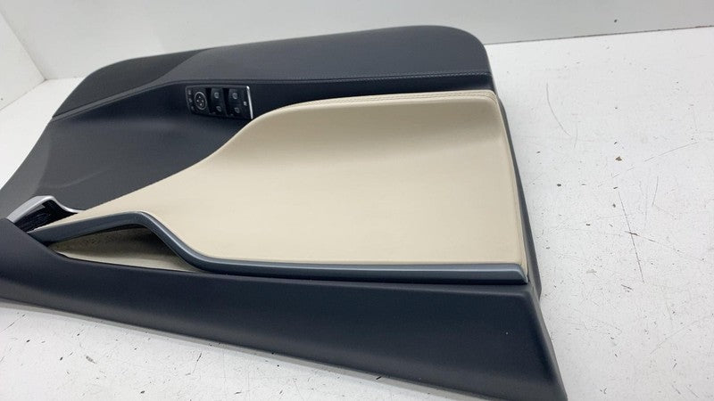 ⭕ 12-20 Tesla Model S Front Driver Side Interior Door Panel Trim Card