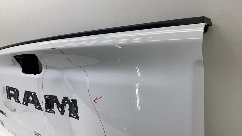 ⭕ 2025 Ram 1500 Pickup Rear Trunk Bed Lid Tailgate Shell Panel Assy White - PW7