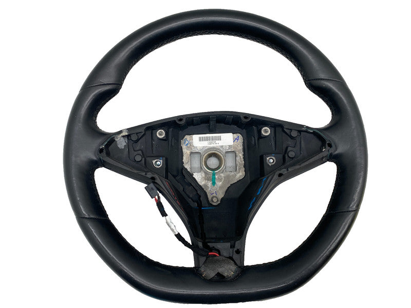 1036774-00-C ⭕ 2012-2020 Tesla Model S X Steering Wheel Heated Black Assembly 1036774-00-C