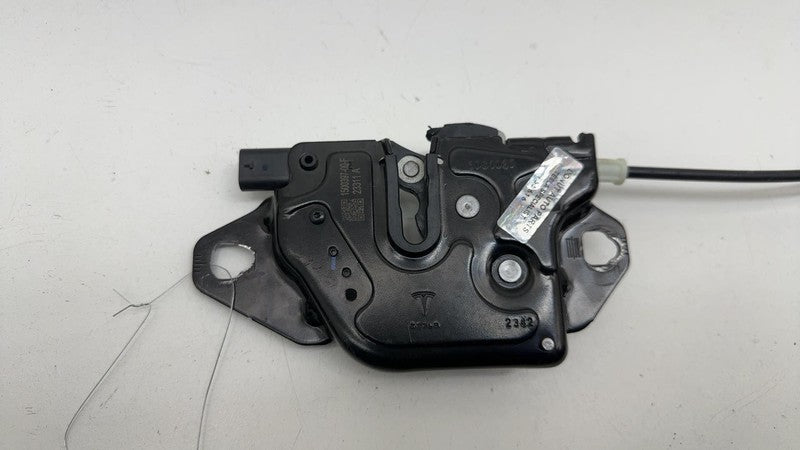 150039700F ⭕ 2021-2025 Model S Hood Latch Double Pull Single Actuator w/ Cable 1500397-00-F