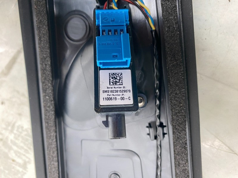 1100441 00 C ⭕17-23 Model 3 Right B-Pillar Applique Glass Trim Molding w/ Camera 1100441-00-C