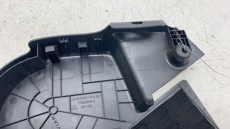 PT00529249A ⭕ 2025 Rivian R1S Front Passenger Right Seat Inner Trim Cover Panel PT00529249-A