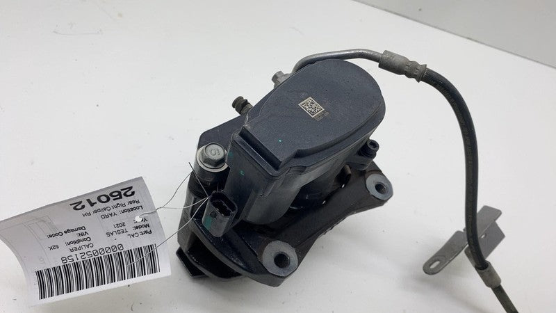 1420642-00-A 2021-2024 Tesla Model S X Rear Passenger Side Caliper w/ Brake Hose Line Right