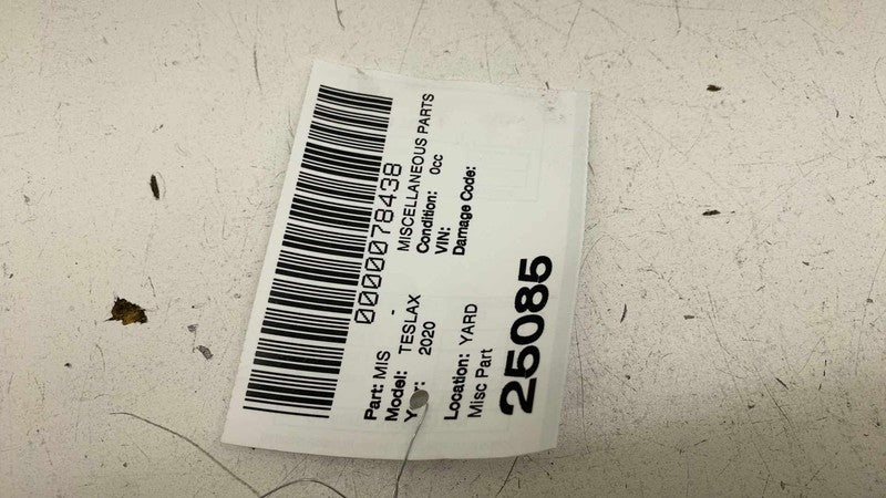 109231298F ⭕16-20 Tesla Model X Right B-Pillar Applique Trim Molding w/ Camera 1092312-98-F