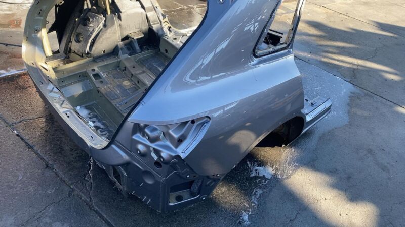 ⭕ 19-22 Audi e-Tron Q5 Prestige Rear Quarter Panel Structural Frame Gray LZ7F