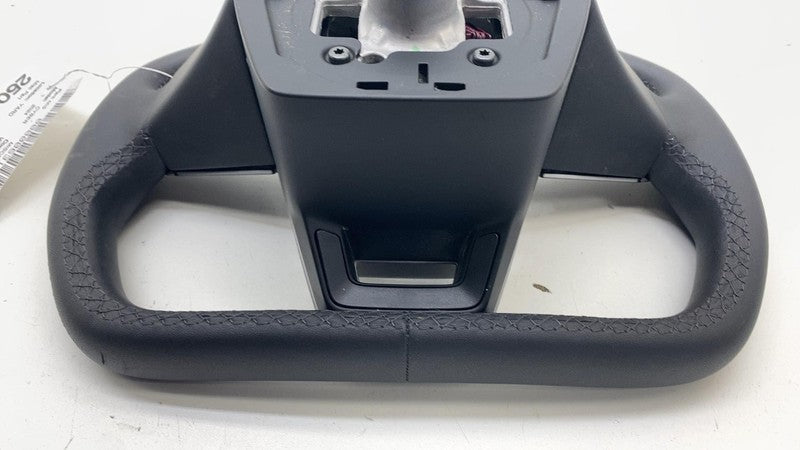 169255100D ⭕ 24-25 Tesla Cybertruck Front Driver Steering Wheel Square Black 1692551-00-D
