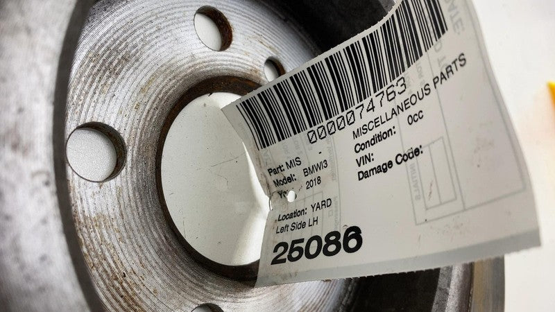 ⭕ 2018 BMW i3 I01 Rear Driver Side Brake Disc Rotor Left LH Assembly 6