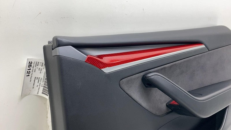 ⭕ 2021-2023 Tesla Model 3 Front Right Interior Door Panel Trim Card 15