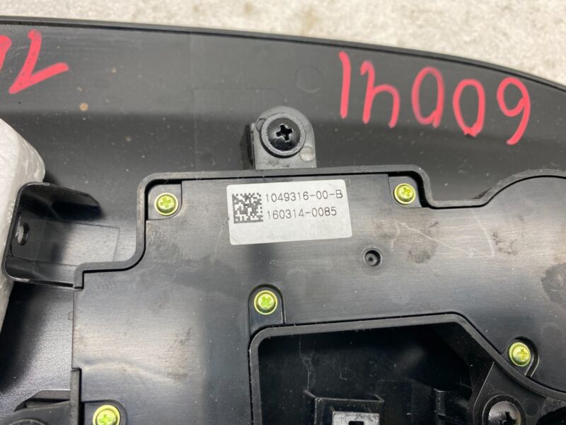 2016-2020 Tesla Model X MX Front Right Memory Seat Control Switch Button & Panel