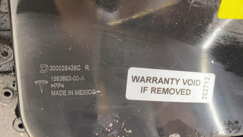 1593863-00-A ⭕ 21-23 Model 3 Front Passenger Side Door Trim Card Panel Right RH 1593863-00-A