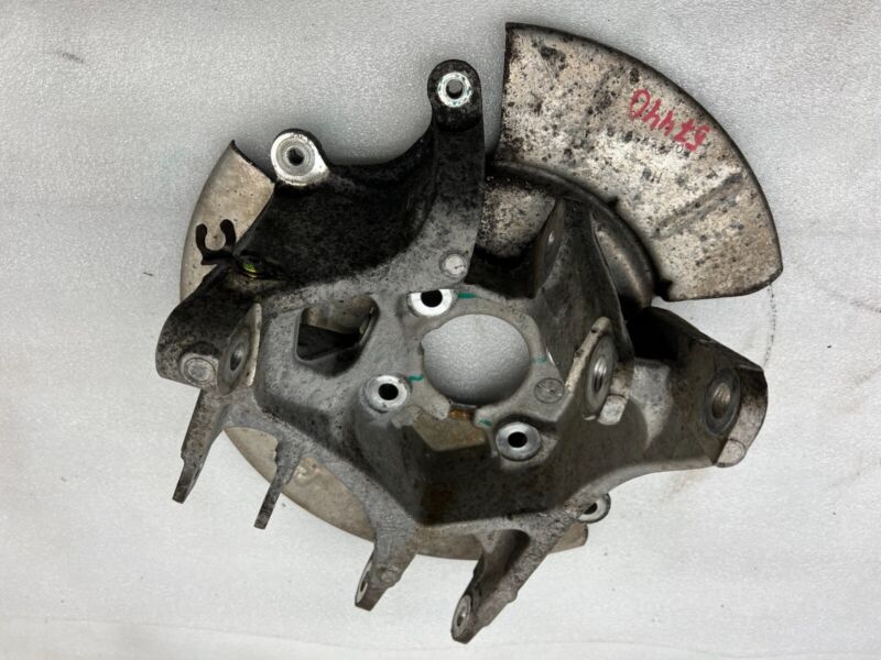 6006433 00 A ⭕12-21 Model S X Rear Passenger Side Spindle Knuckle w/ Dust Shield 6006433-00-A