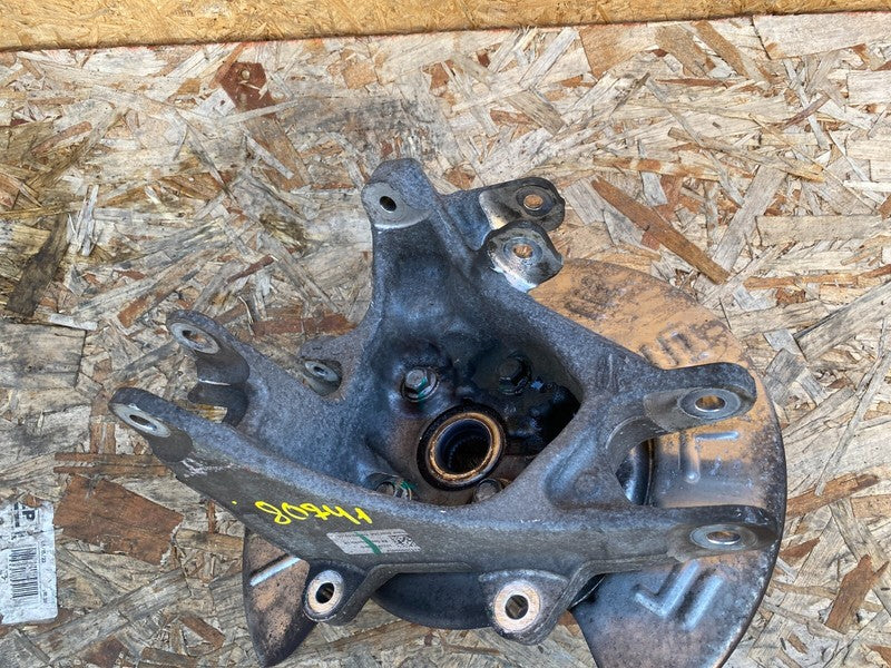 102741100D ⭕16-20 Model X Rear Left Spindle Knuckle w/ Wheel Hub & Dust Shield 1027411-00-D